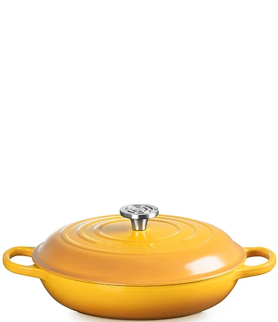 Le Creuset Signature Cast Iron Round Braiser, 3.5 qt.