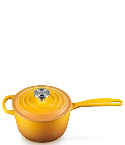 Le Creuset Signature Cast Iron Round Saucepan, 1.75 qt.
