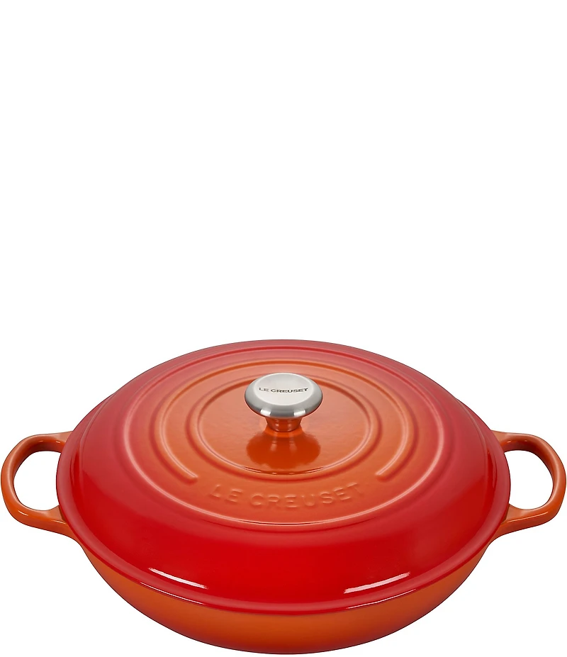 Le Creuset Signature 3.75-Quart Enameled Cast Iron Braiser