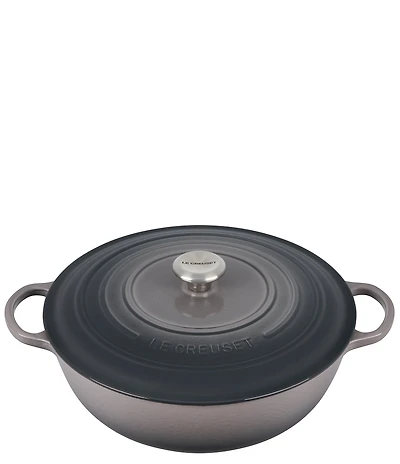 Le Creuset Signature Enameled Cast Iron Chef's Oven With Stainless Steel Knob, 7.5-Quart