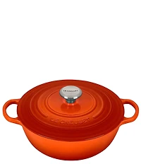 Le Creuset Signature Enameled Cast Iron Chef's Oven With Stainless Steel Knob, 7.5-Quart