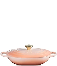 Le Creuset Signature Enameled Cast Iron Oblong Dutch Oven with Lid, 3.75-qt