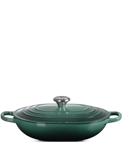 Le Creuset Signature Enameled Cast Iron Oblong Dutch Oven with Lid, 3.75 Qt.
