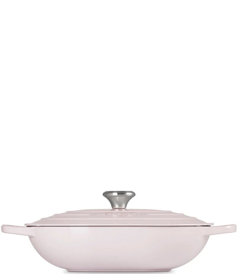 Le Creuset Signature Enameled Cast Iron Oblong Dutch Oven with Lid, 3.75-qt