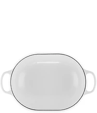 Le Creuset Signature Enameled Cast Iron Oblong Dutch Oven with Lid, 3.75-qt