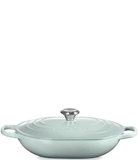 Le Creuset Signature Enameled Cast Iron Oblong Dutch Oven with Lid, 3.75-qt