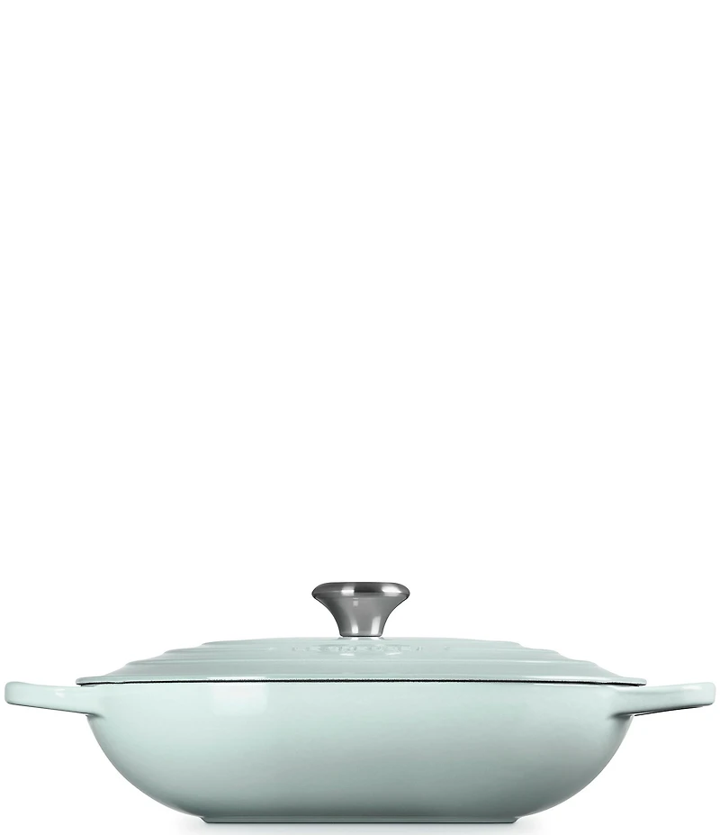 Le Creuset Signature Enameled Cast Iron Oblong Dutch Oven with Lid, 3.75-qt