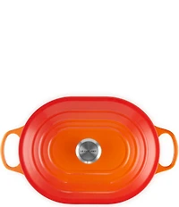 Le Creuset Signature Enameled Cast Iron Oblong Dutch Oven with Lid, 3.75-qt