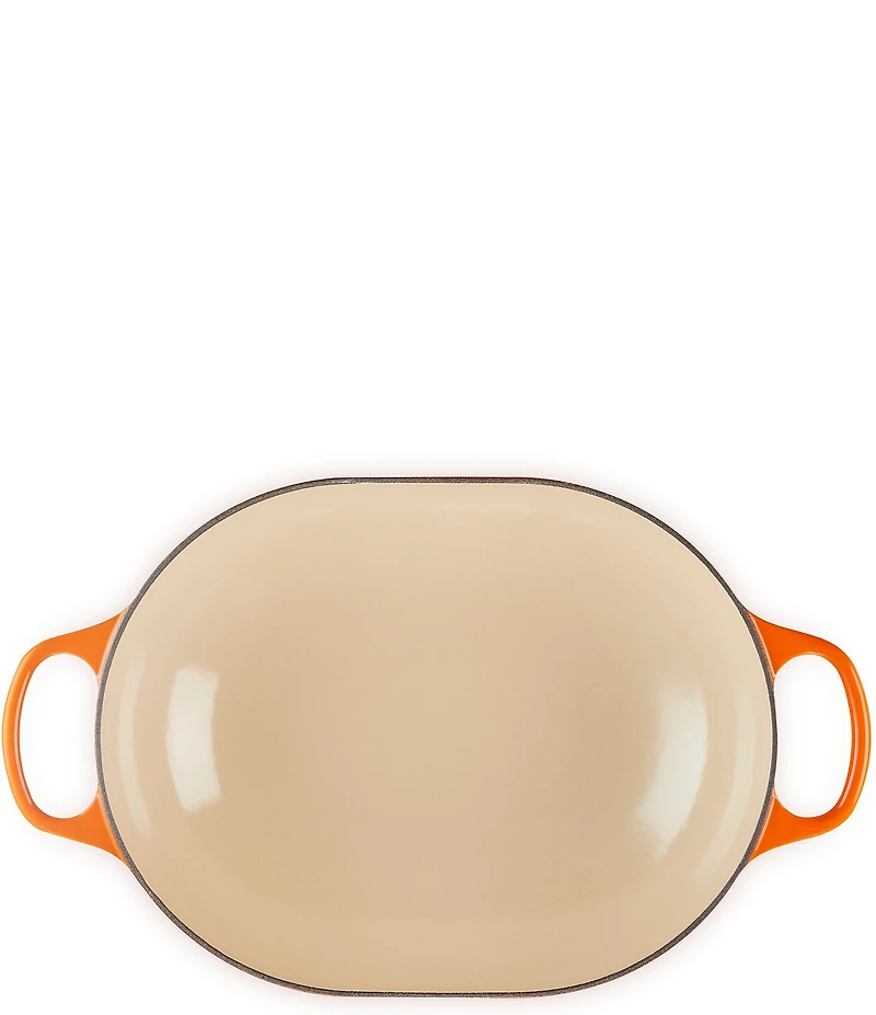 Le Creuset Signature Enameled Cast Iron Oblong Dutch Oven with Lid, 3.75-qt