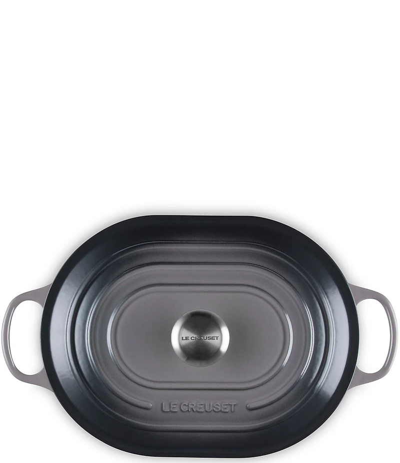 Le Creuset Signature Enameled Cast Iron Oblong Dutch Oven with Lid, 3.75-qt