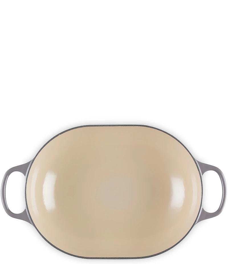 Le Creuset Signature Enameled Cast Iron Oblong Dutch Oven with Lid, 3.75-qt