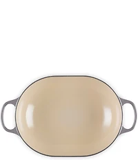 Le Creuset Signature Enameled Cast Iron Oblong Dutch Oven with Lid, 3.75-qt