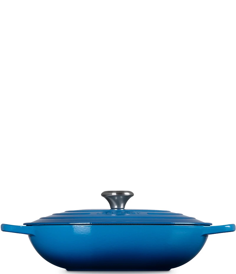 Le Creuset Signature Enameled Cast Iron Oblong Dutch Oven with Lid, 3.75-qt