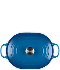 Le Creuset Signature Enameled Cast Iron Oblong Dutch Oven with Lid, 3.75-qt