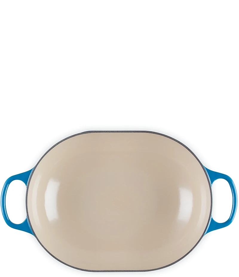 Le Creuset Signature Enameled Cast Iron Oblong Dutch Oven with Lid, 3.75-qt