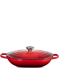 Le Creuset Signature Enameled Cast Iron Oblong Dutch Oven with Lid, 3.75-qt