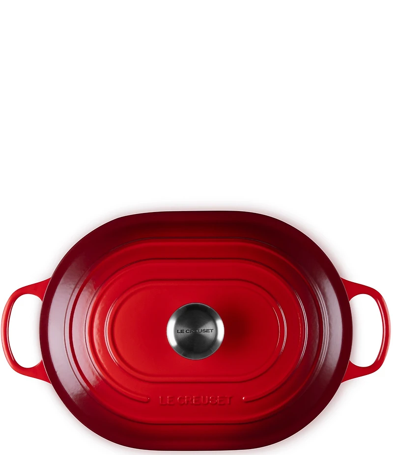 Le Creuset Signature Enameled Cast Iron Oblong Dutch Oven with Lid, 3.75-qt