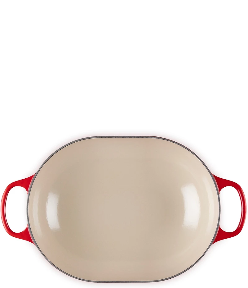 Le Creuset Signature Enameled Cast Iron Oblong Dutch Oven with Lid, 3.75-qt