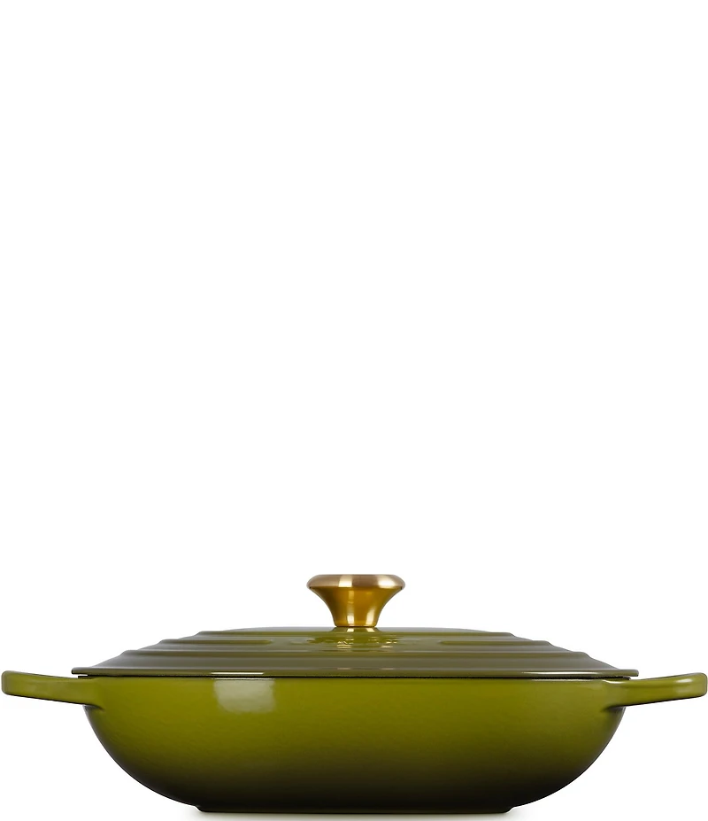 Le Creuset Signature Enameled Cast Iron Oblong Dutch Oven with Lid, 3.75-qt