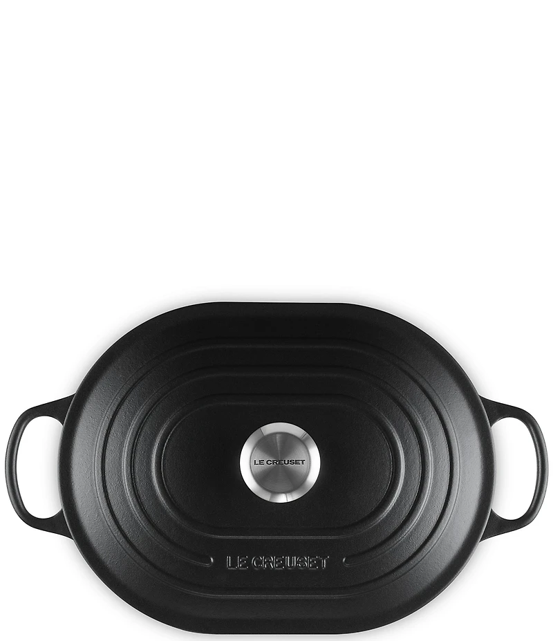 Le Creuset Signature Enameled Cast Iron Oblong Dutch Oven with Lid, 3.75-qt