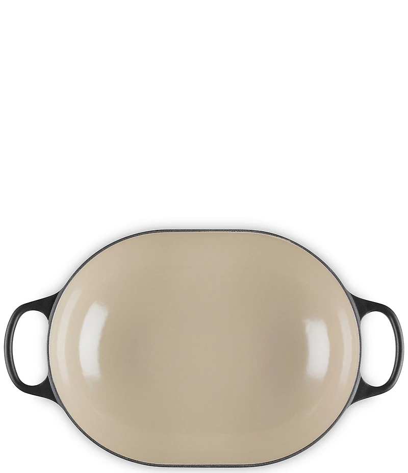 Le Creuset Signature Enameled Cast Iron Oblong Dutch Oven with Lid, 3.75-qt