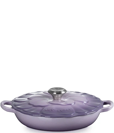 Le Creuset Signature Enameled Cast Iron Petal Braiser, 2.25qt.