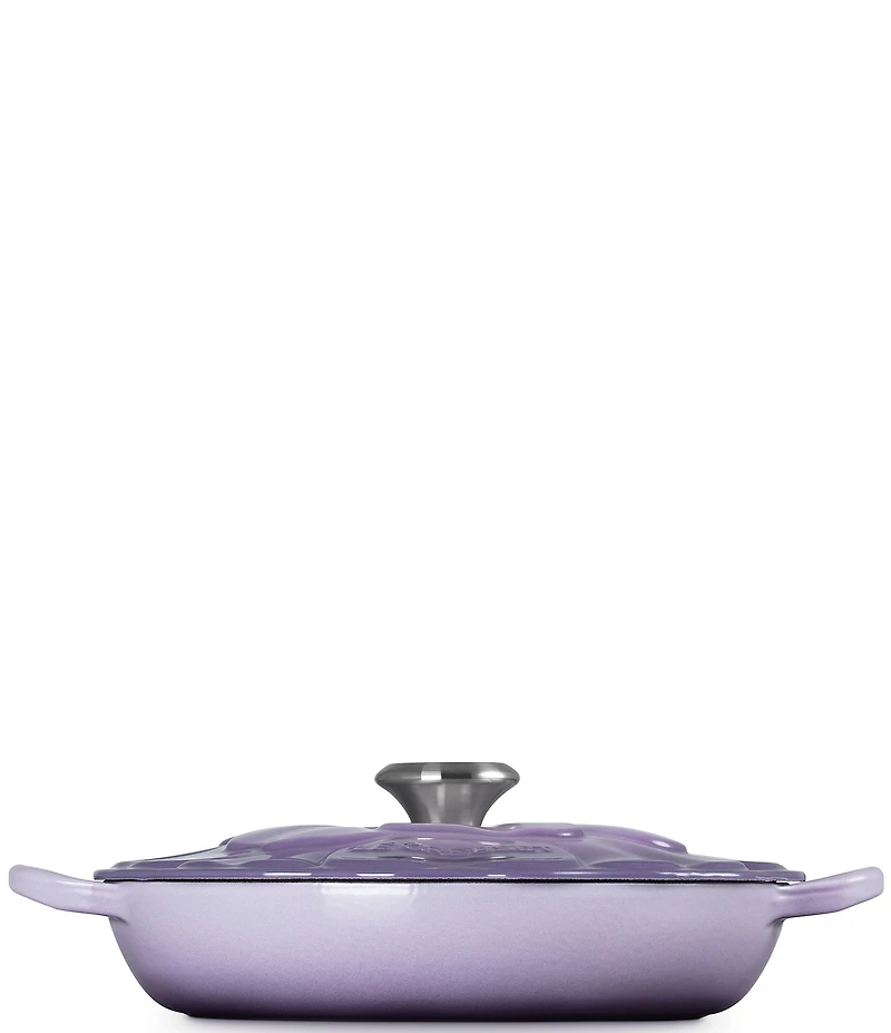 Le Creuset Signature Enameled Cast Iron Petal Braiser, 2.25qt.