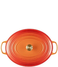 Le Creuset Signature Oval Dutch Oven with Crucible Knob