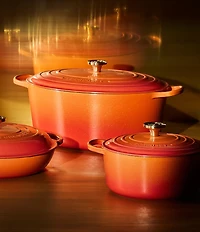 Le Creuset Signature Oval Dutch Oven with Crucible Knob