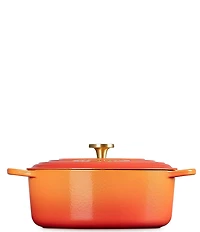 Le Creuset Signature Oval Dutch Oven with Crucible Knob, 6.75 Qt.