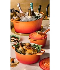 Le Creuset Signature Oval Dutch Oven with Crucible Knob, 6.75 Qt.