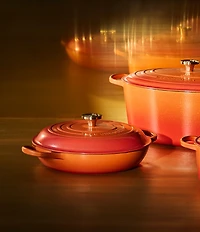 Le Creuset Signature Round Braiser with Crucible Knob, 3.5 Qt.