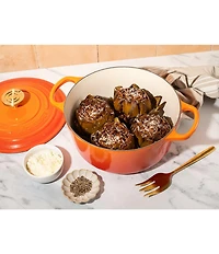 Le Creuset Signature Round Dutch Oven with Crucible Knob, 4.5 Qt.