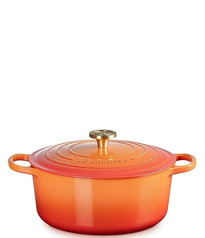 Le Creuset Signature Round Dutch Oven with Crucible Knob
