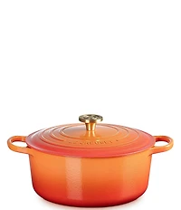 Le Creuset Signature Round Dutch Oven with Crucible Knob
