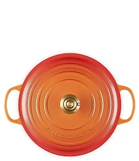 Le Creuset Signature Round Dutch Oven with Crucible Knob