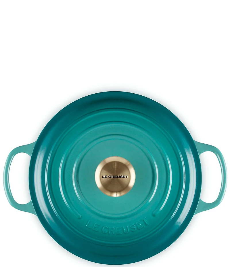 Le Creuset Signature 4.5-Quart Round Enameled Cast Iron Dutch Oven