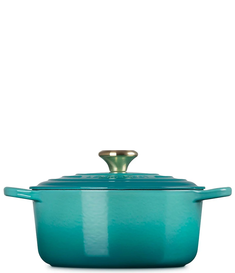 Le Creuset Signature 4.5-Quart Round Enameled Cast Iron Dutch Oven