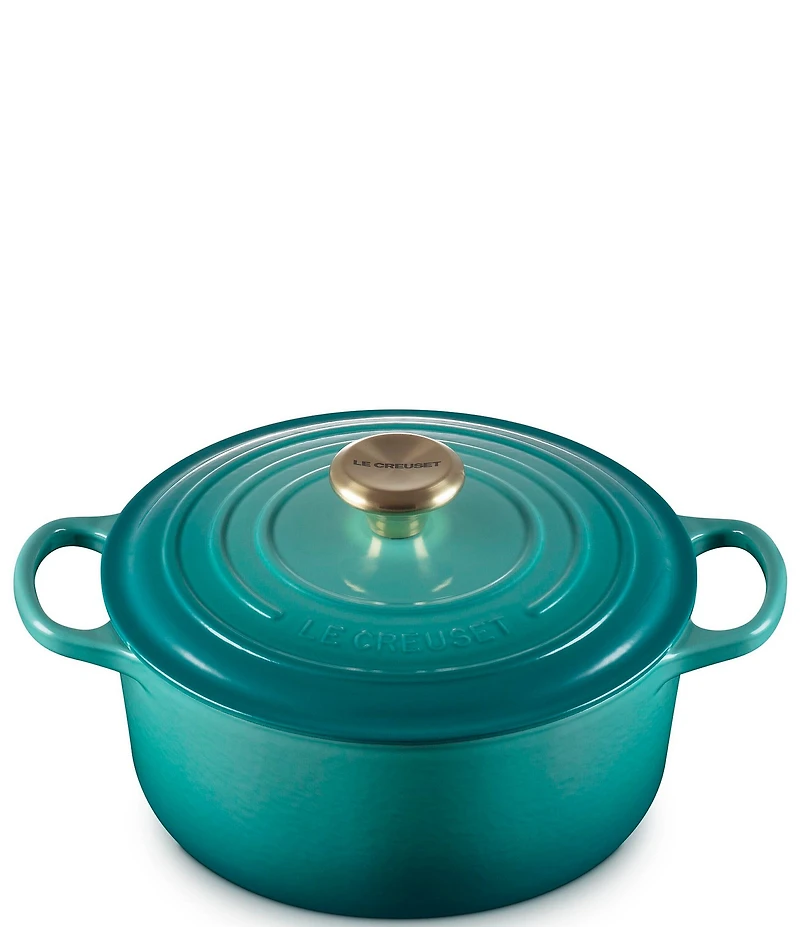 Le Creuset Signature 4.5-Quart Round Enameled Cast Iron Dutch Oven