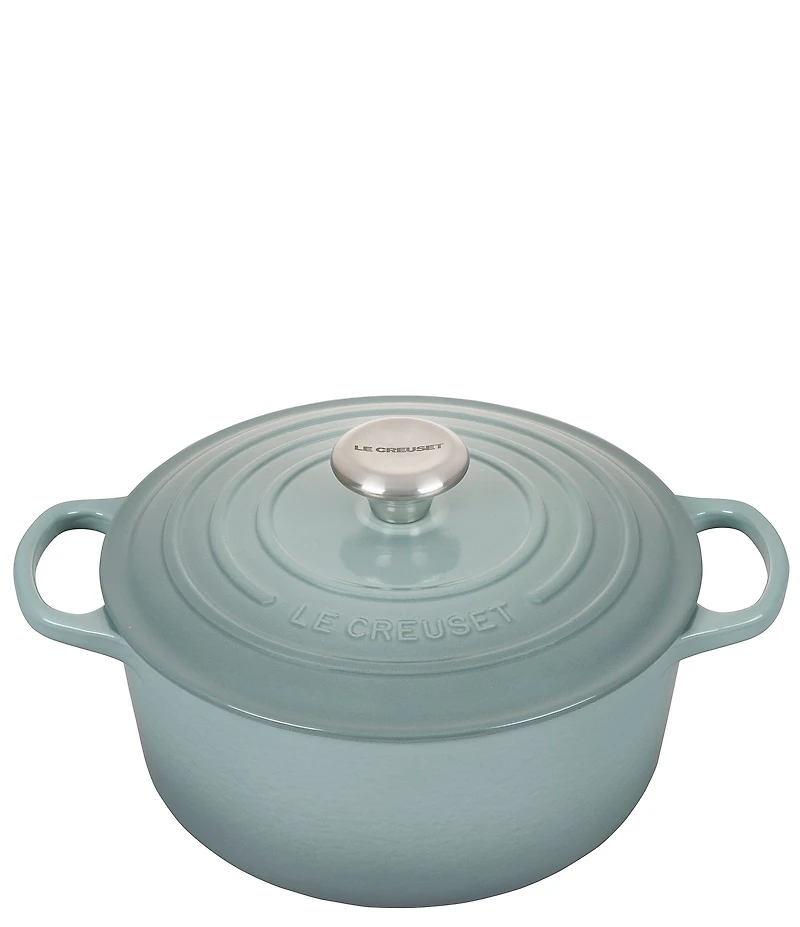 Le Creuset Signature 4.5-Quart Round Enameled Cast Iron Dutch Oven
