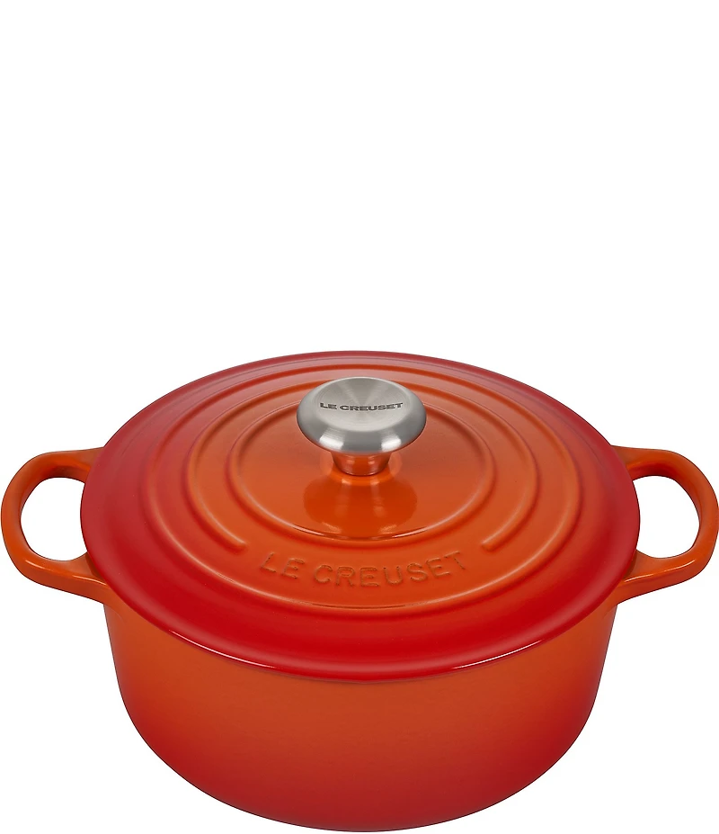 Le Creuset Signature 4.5-Quart Round Enameled Cast Iron Dutch Oven
