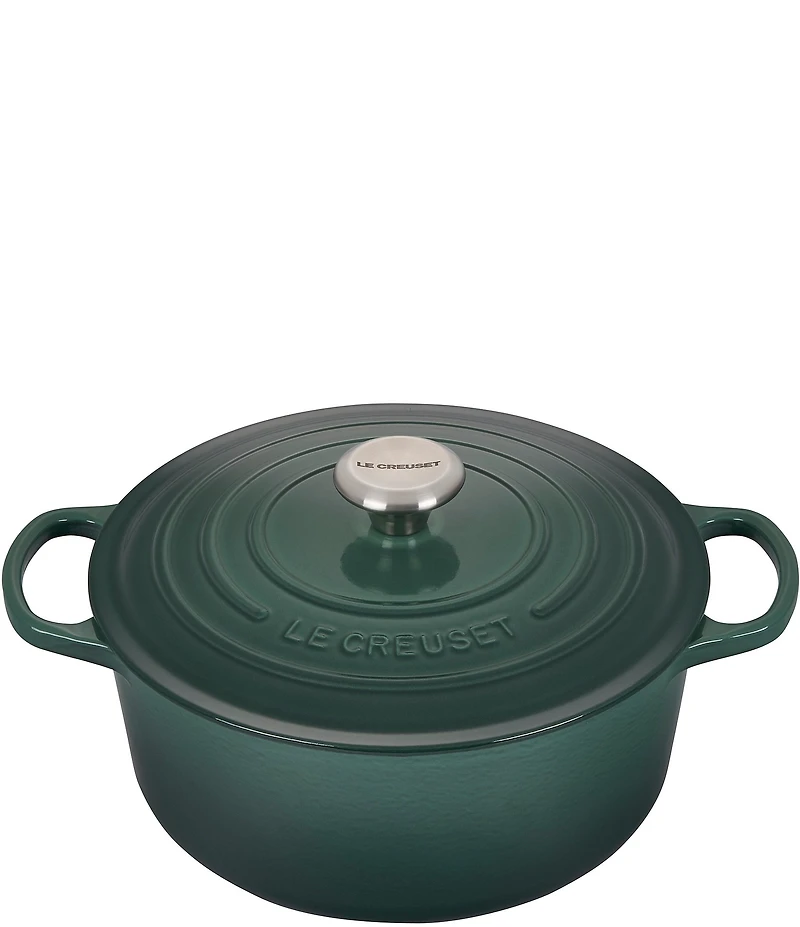 Le Creuset Signature 4.5-Quart Round Enameled Cast Iron Dutch Oven