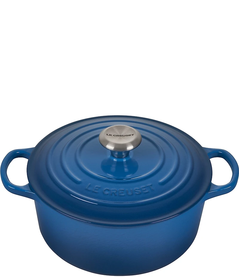 Le Creuset Signature 4.5-Quart Round Enameled Cast Iron Dutch Oven