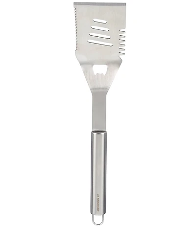 Le Creuset Stainless Steel Alpine Outdoor Slotted Turner, 17.5#double;