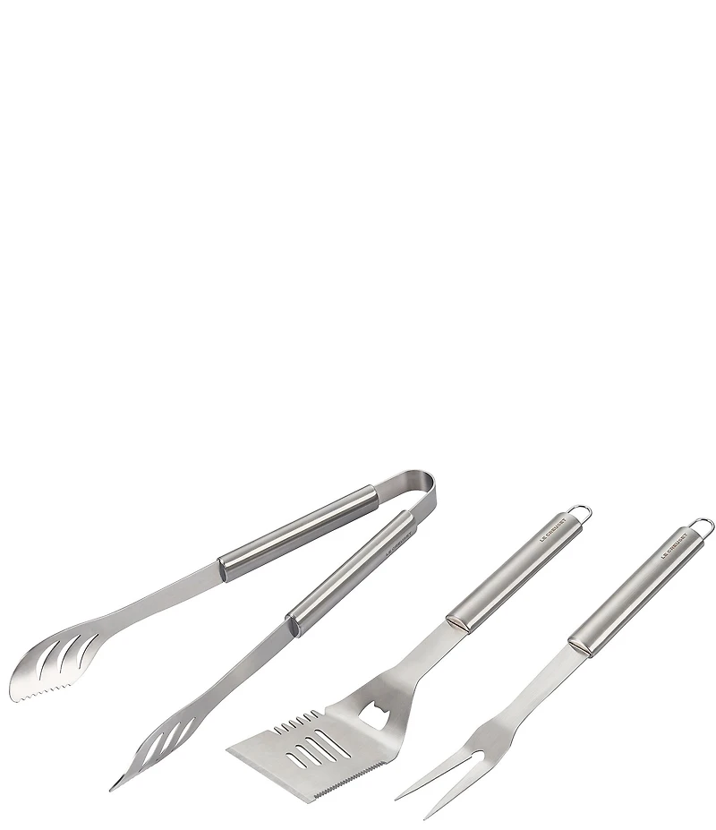 Le Creuset Stainless Steel Alpine Outdoor Slotted Turner, 17.5#double;