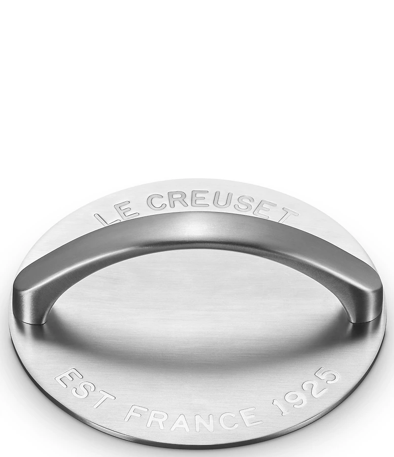 Le Creuset Stainless Steel Grill Press, 7 in.