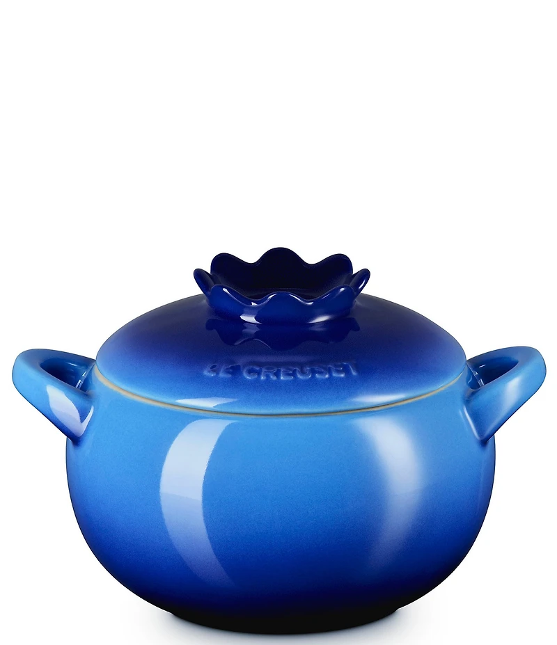 Le Creuset Stoneware Blueberry Mini Cocotte, 16 oz.