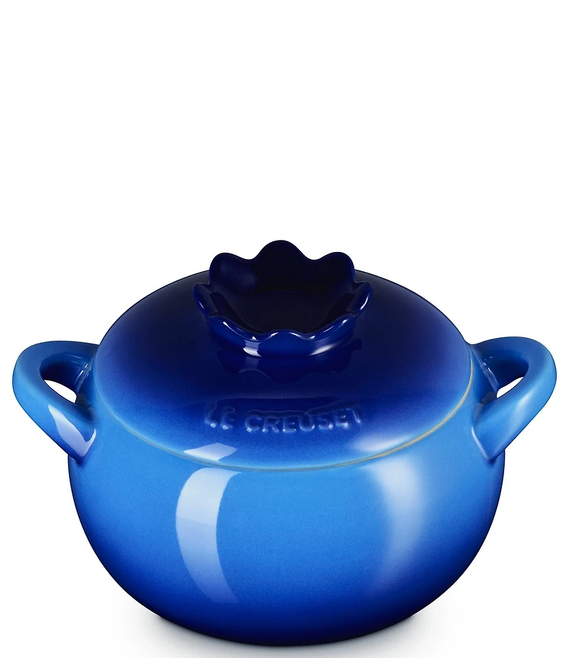 Le Creuset Stoneware Blueberry Mini Cocotte, 16 oz.