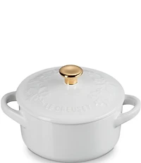 Le Creuset Stoneware Holly Collection Mini Cocotte, 8-oz.