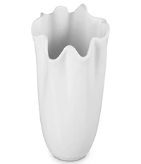 Le Creuset Stoneware Iris Ruffle Vase